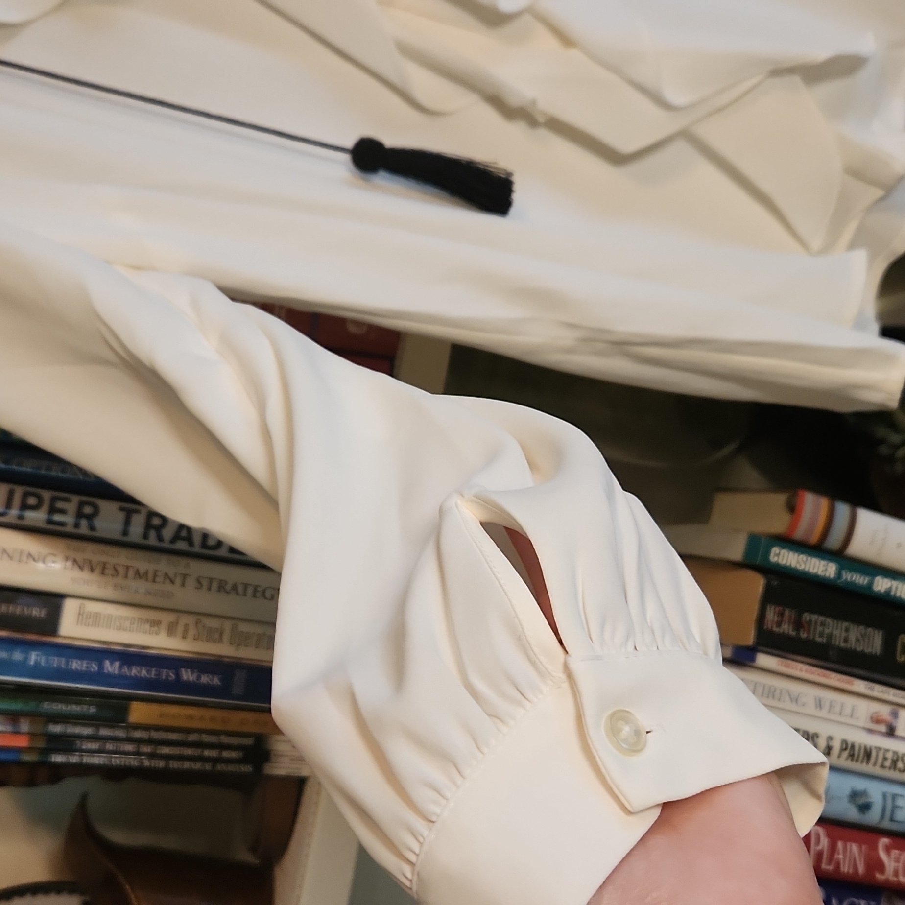 Chico's Nwot Ruffle Button Down Blouse — image 3 of 8